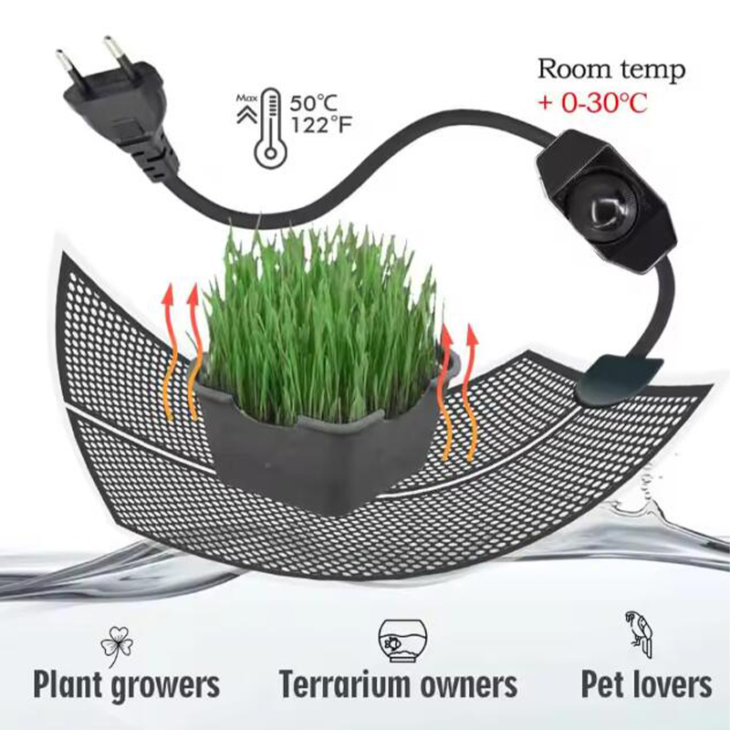 Planted Aquarium Heater - Estera térmica para reptiles de 5-20W,