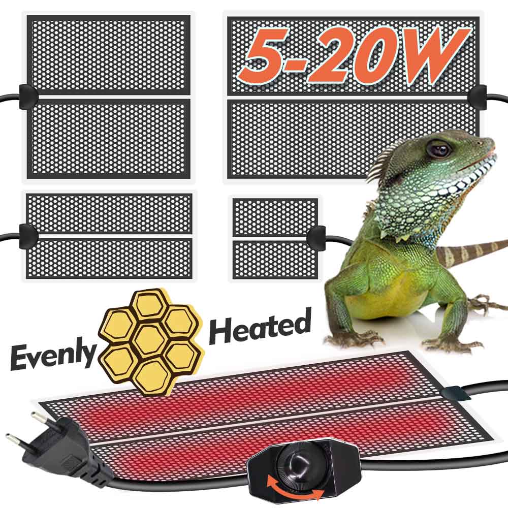 Planted Aquarium Heater - Estera térmica para reptiles de 5-20W,