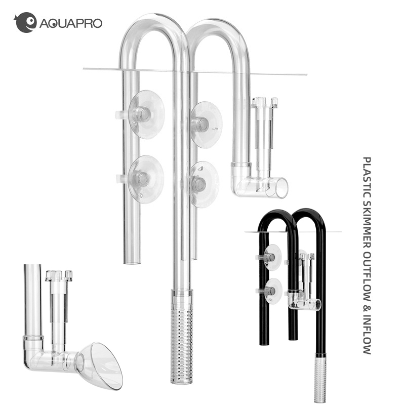 Planted Aquarium Kit - AQUAPRO Inflow Outflow entrada salida espumadera