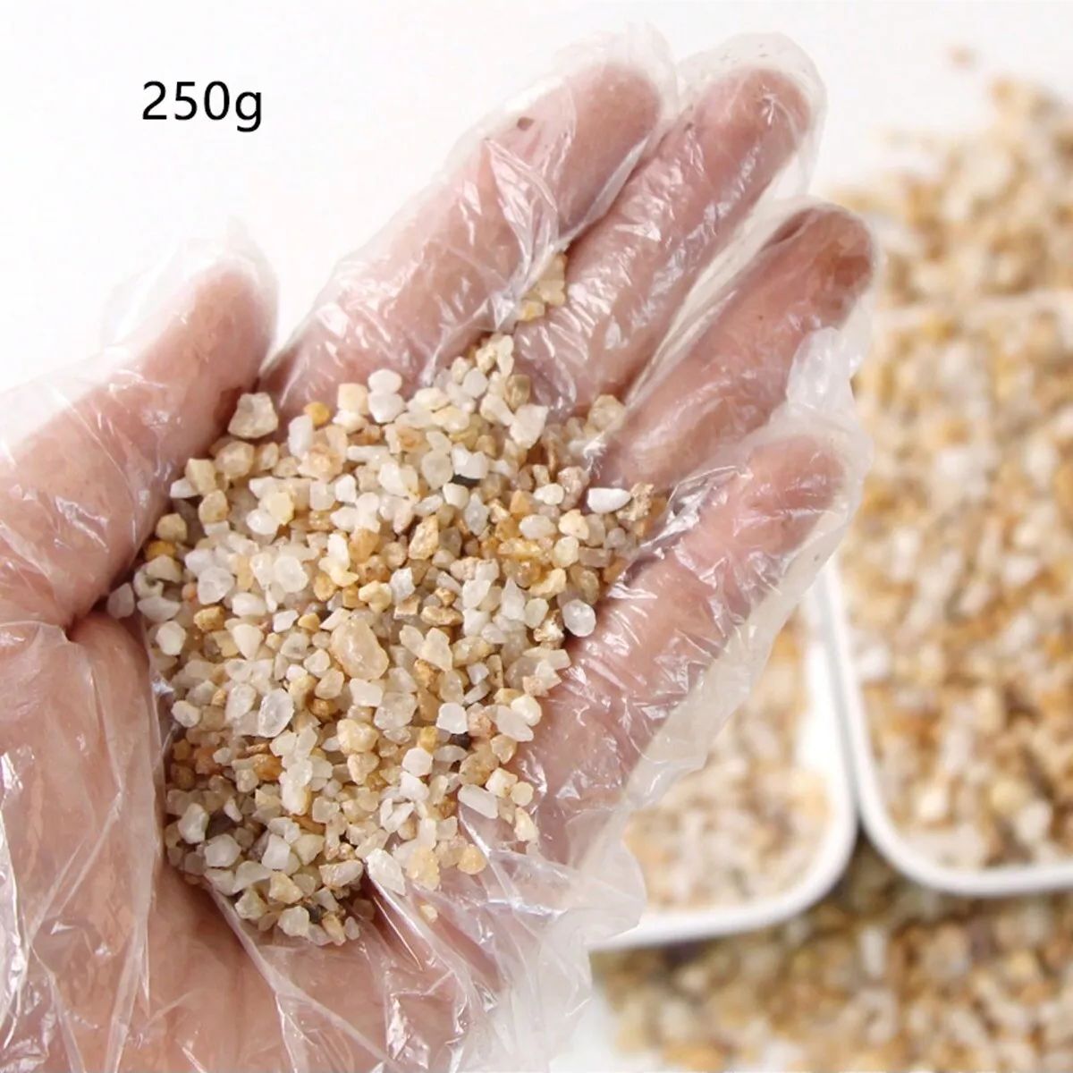 1 unidad-250g de cristales nat - Aquarium Planted Sand reseña y precio