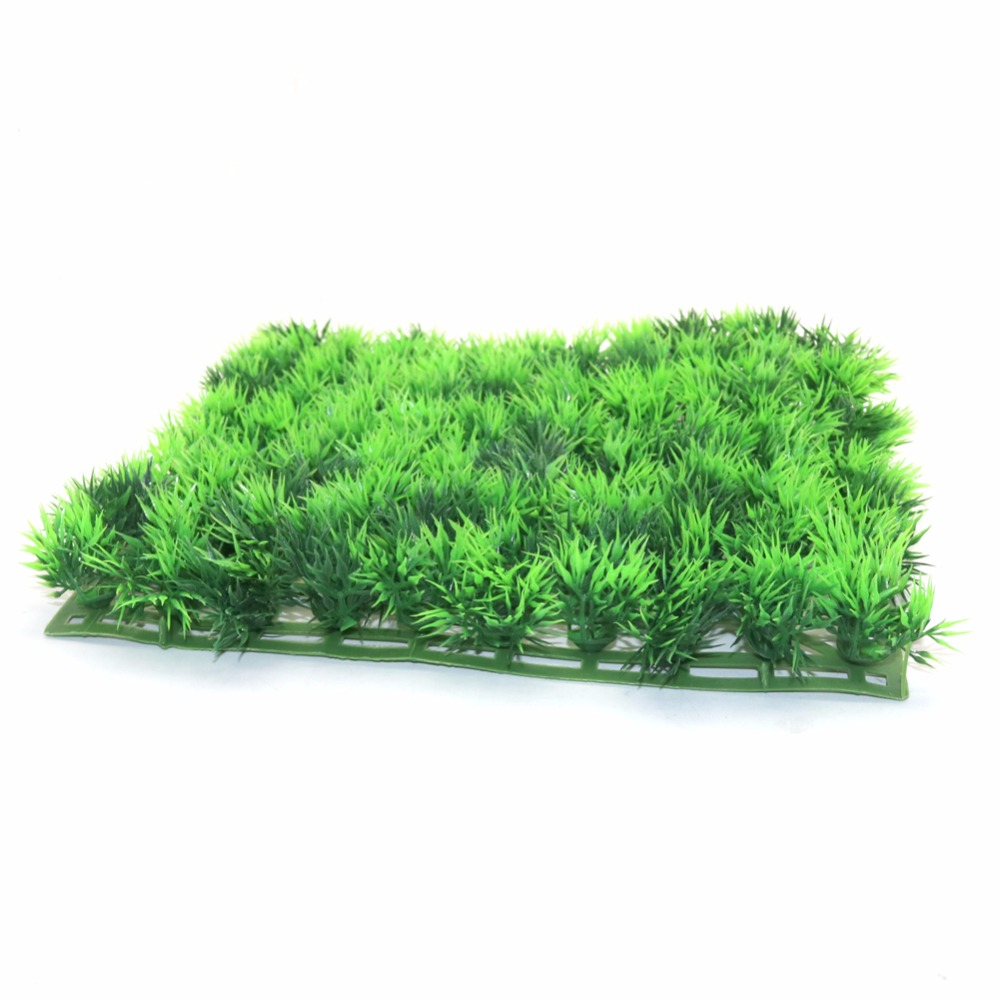 Hierba verde Artificial, céspe - Aquarium Plant Design reseña y precio