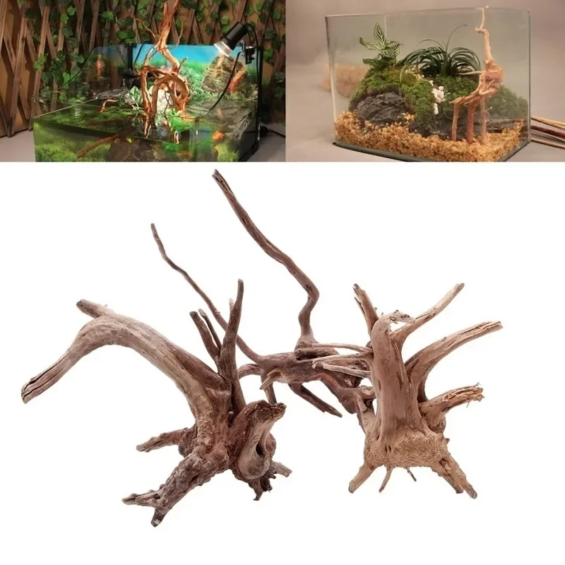 Tronco de árbol Natural de mad - Aquarium Plant Design reseña y precio