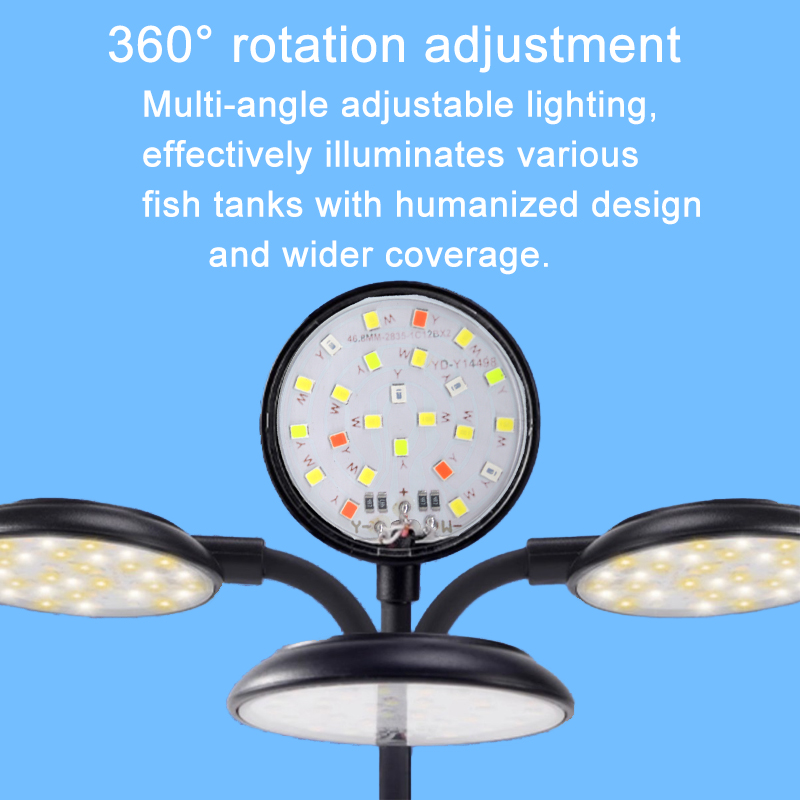Lámpara LED USB para acuario,  - Aquarium Plant Ornament reseña y precio