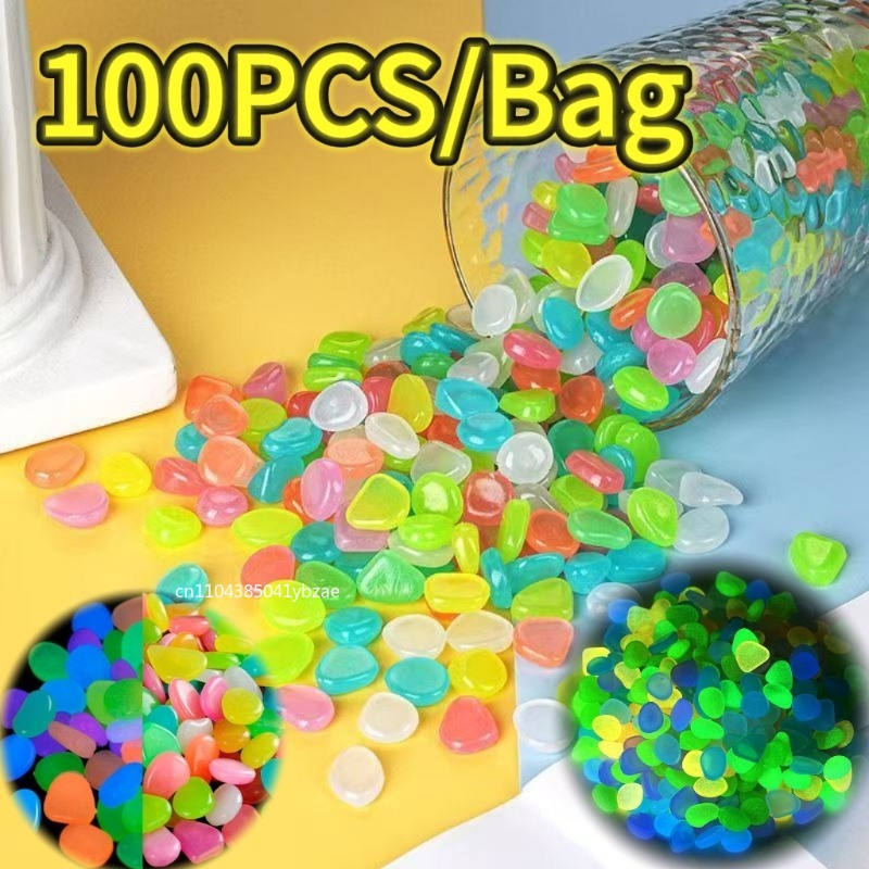 100-800 guijarros que brillan  - Aquarium Plant In Pot reseña y precio