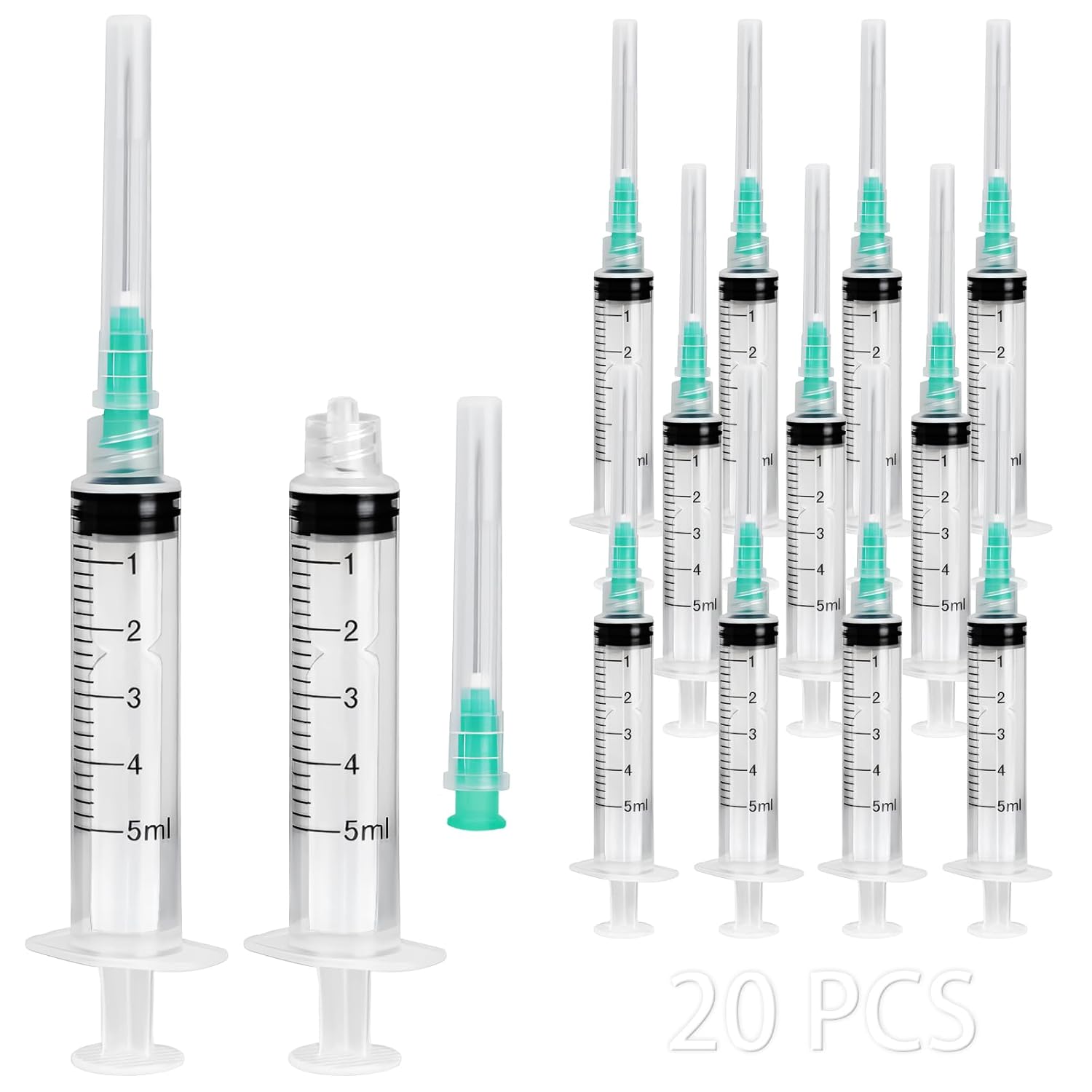 Jeringa Luer Lock de 5 ml, ade - Aquarium Planted Aquarium reseña y precio