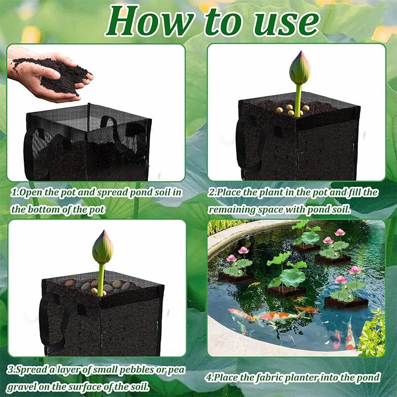 4 Cestas de malla negras para  - Aquarium Planted Aquarium reseña y precio