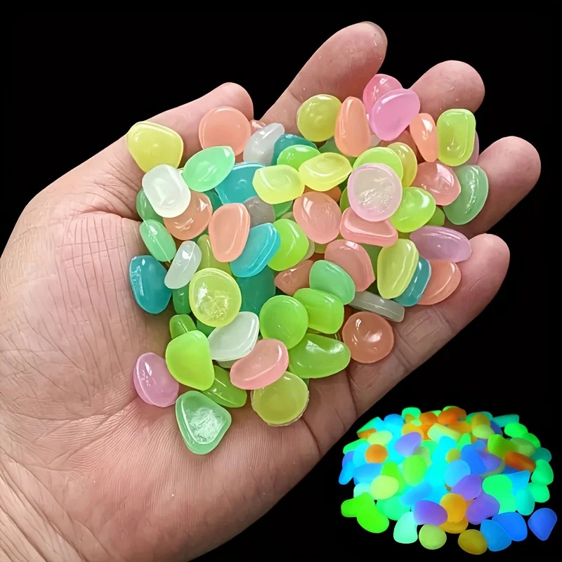 50-200 piezas de piedras lumin - Aquarium Planted Aquarium reseña y precio