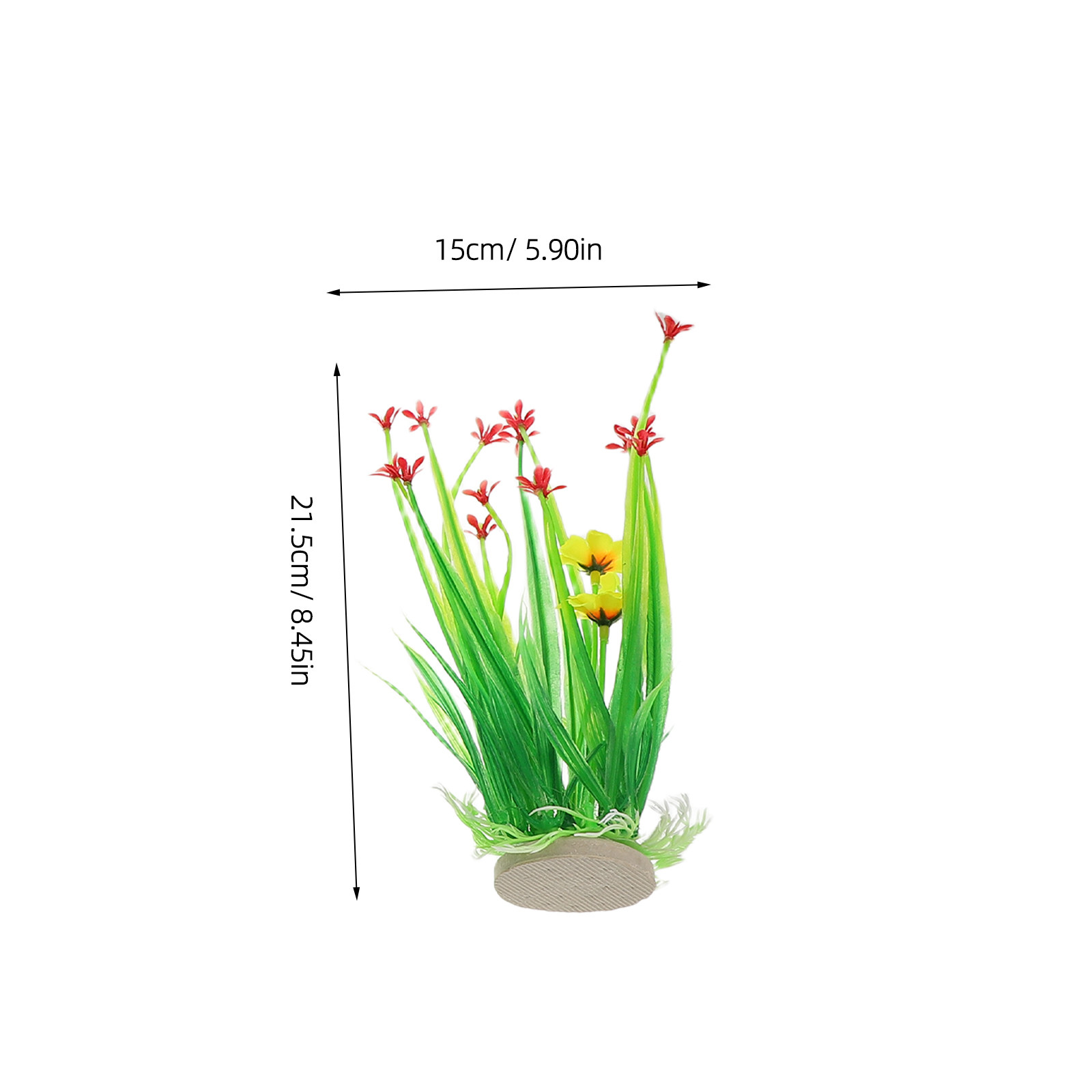 4 Piezas de Plantas Artificial - Aquarium Planted Sand reseña y precio