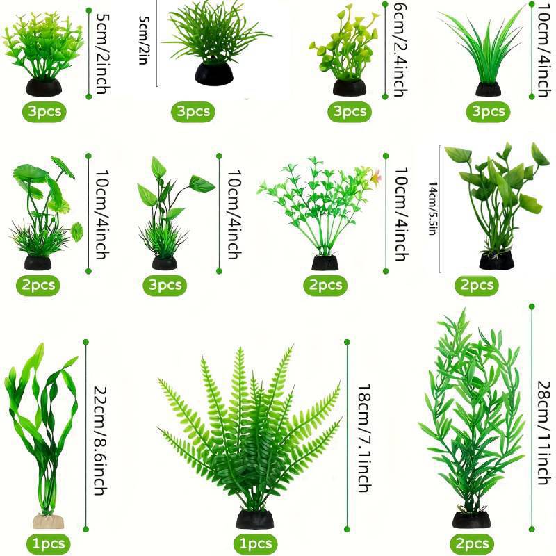 Juego de decoración de acuario - Aquarium Plant Design reseña y precio