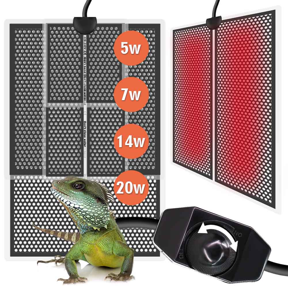 Estera térmica para reptiles,  - Planted Aquarium Heater reseña y precio