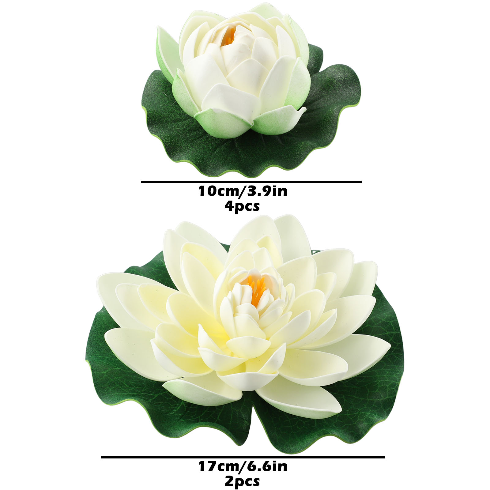 6 uds Loto Artificial blanco s - Planted Aquarium Kit reseña y precio