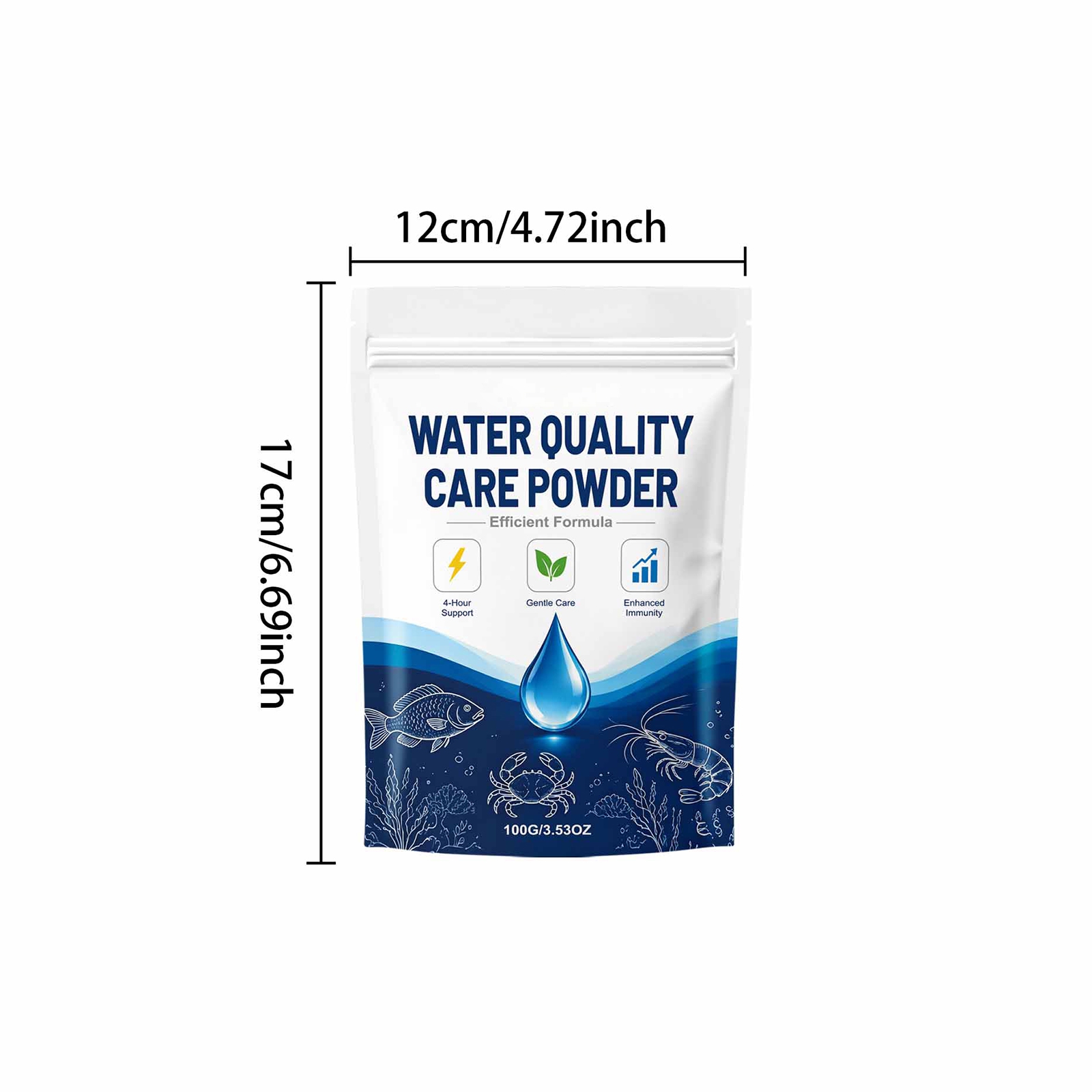 Polvo limpiador de agua para a - Planted Aquarium Cloudy Water reseña y precio